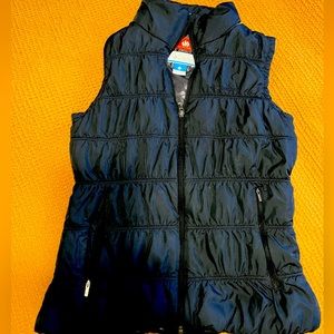 Black Columbia Puffer Vest